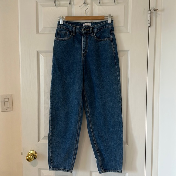 OAK + FORT Denim - OAK & FORT Medium Rinse Mom Jeans